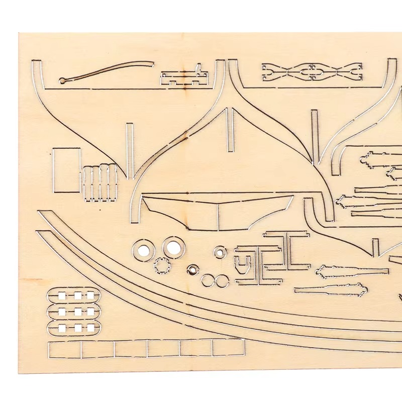 Handmade Wooden Sailboat Kit
