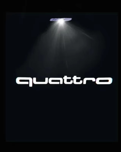 Audi LED Door Welcome Lights