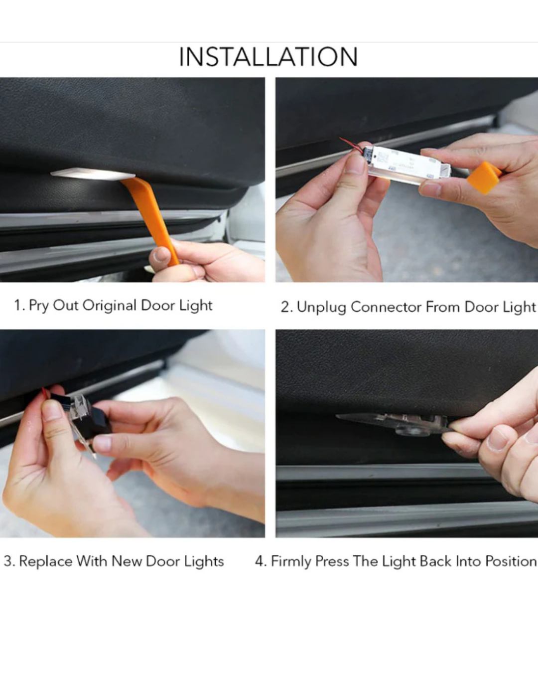 Audi LED Door Welcome Lights