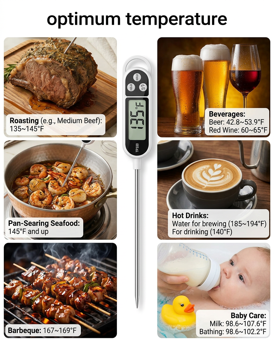 Digital Food Thermometer Probe