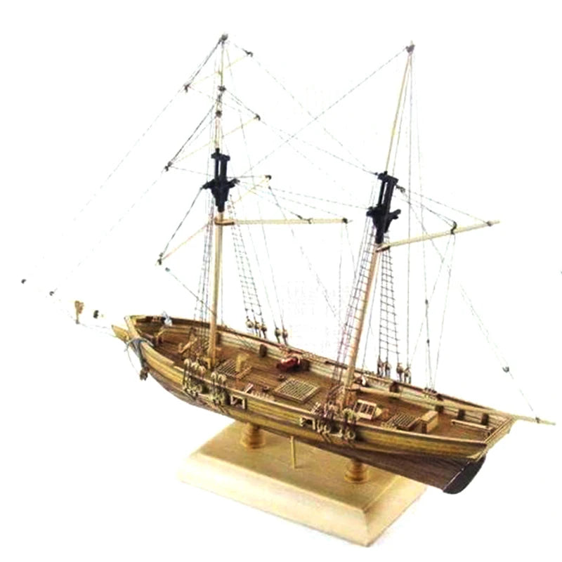 Handmade Wooden Sailboat Kit