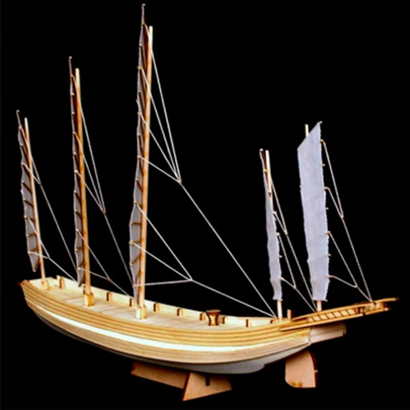 Handmade Wooden Sailboat Kit